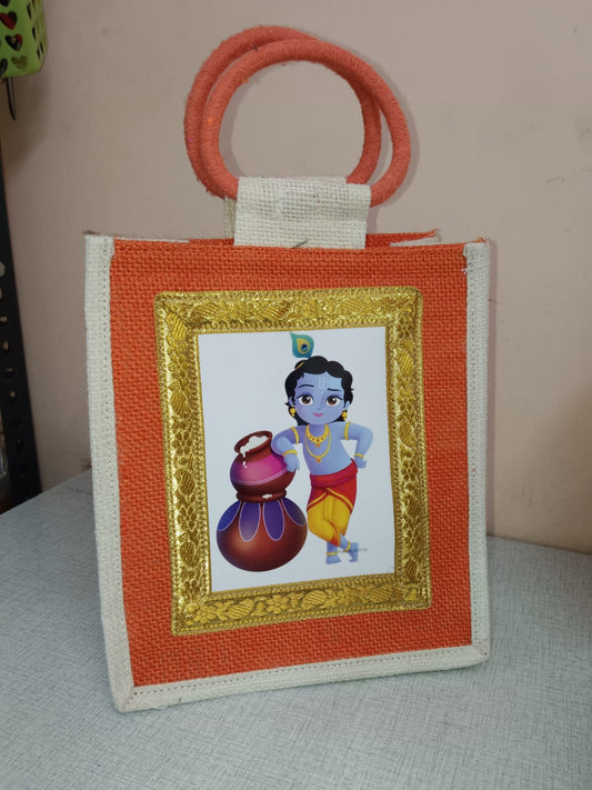 Janmashtami Krishna Printed Gift Bag