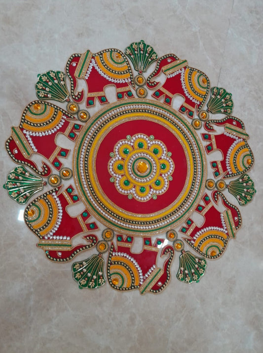 Shop online for Elephant Rangoli at Uflaunt
