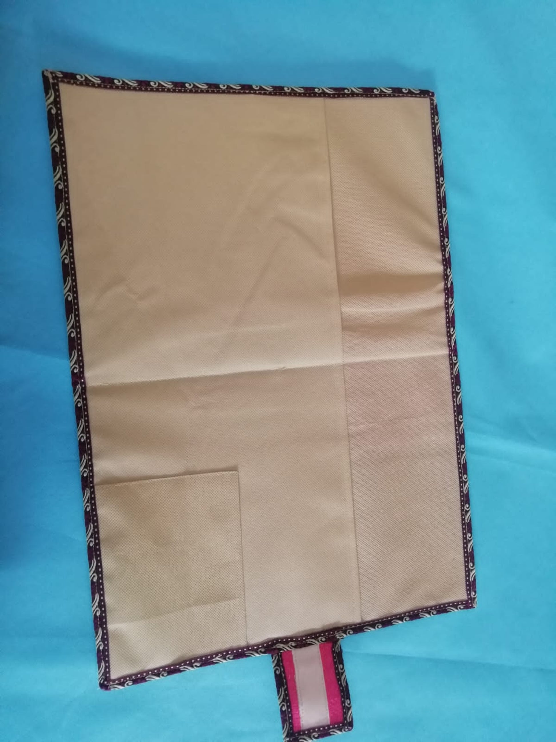 Jute file folder