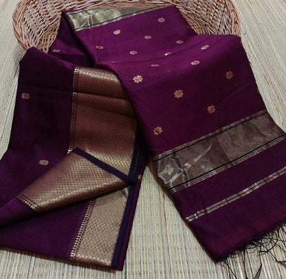 Maheshwari Silk Cotton Sarees