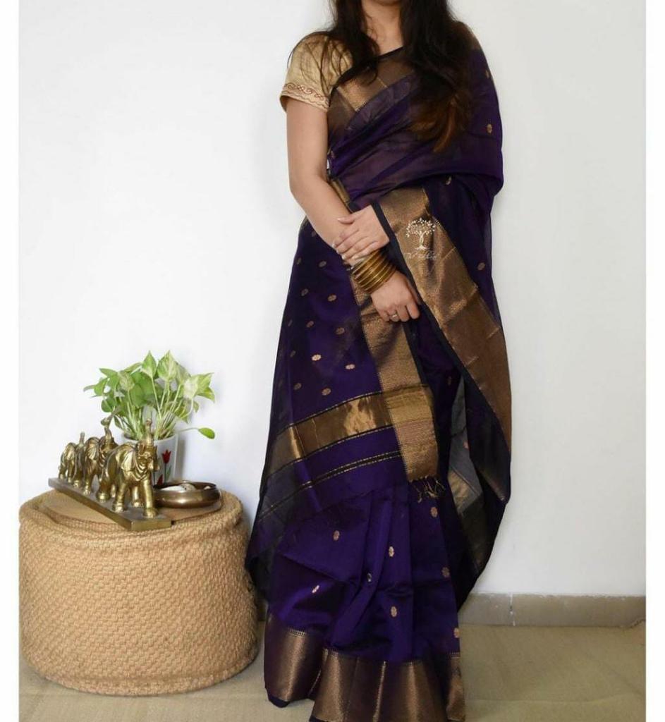 Maheshwari Silk Cotton Sarees