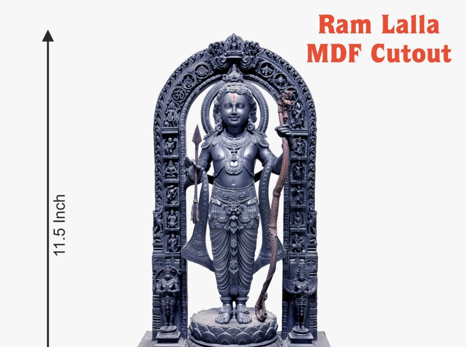 Ram Lalla MDF Glossy Laminated Standout