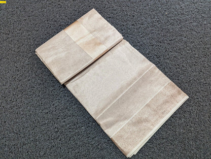 Rose Gold Tissue Sarees