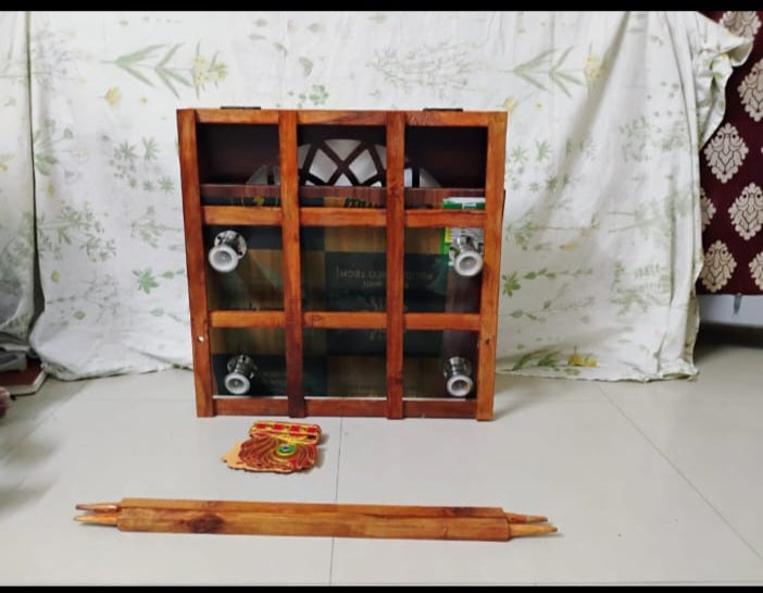 Foldable Pooja Mandapam Wooden
