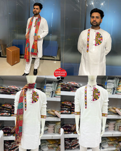 Navratri Men's Kurta & Dupatta