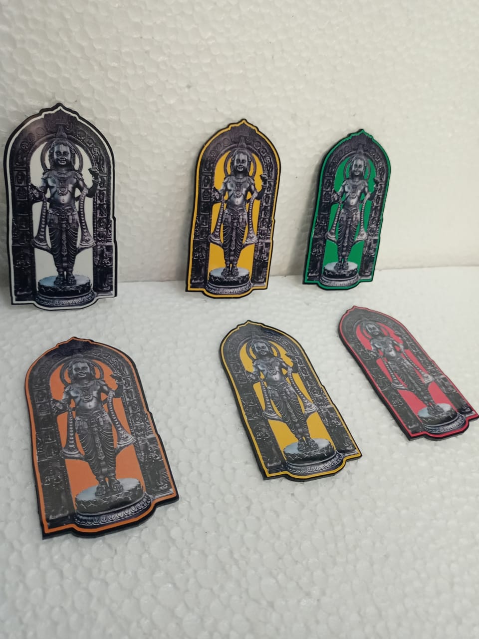 Ram Lalla Fridge Magnets pack of 10