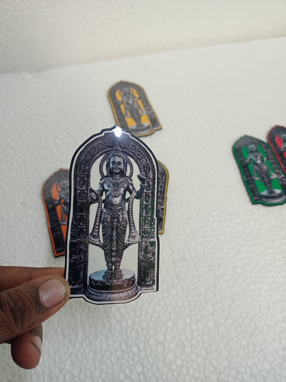 Ram Lalla Fridge Magnets pack of 10
