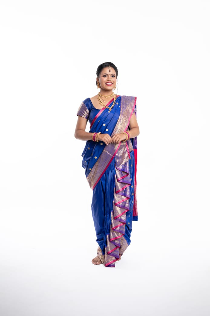 Readymade Nauvari Saree 