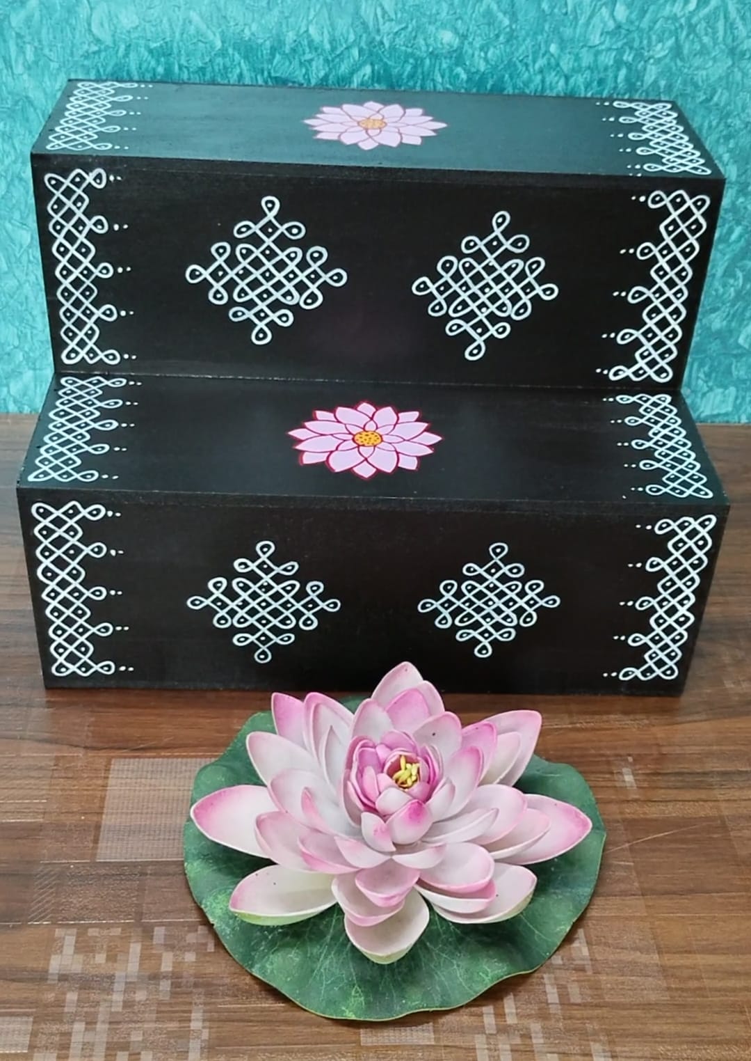 Mini Golu Padi Wooden Hand Painted