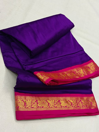 Madisar 10.5 yards Semi Silk Sarees