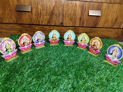 Ashtalakshmi Magnets, Cutouts & Diya Stands