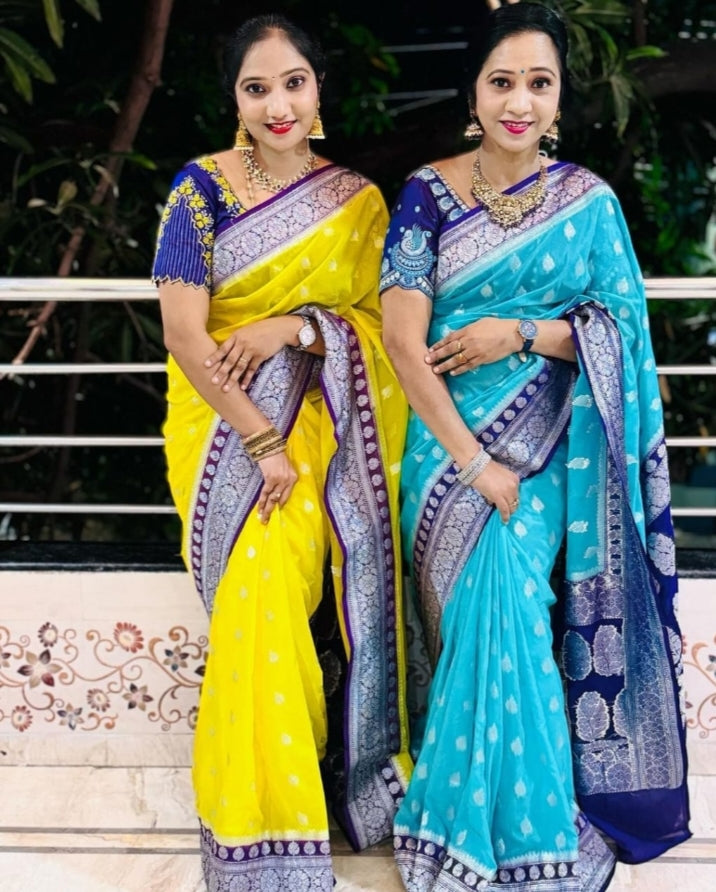 Banarasi Georgette Saree