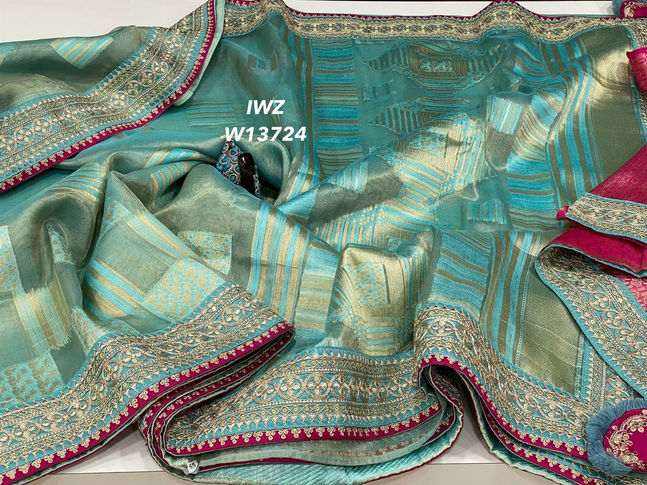 Soft Kora Silk Sarees