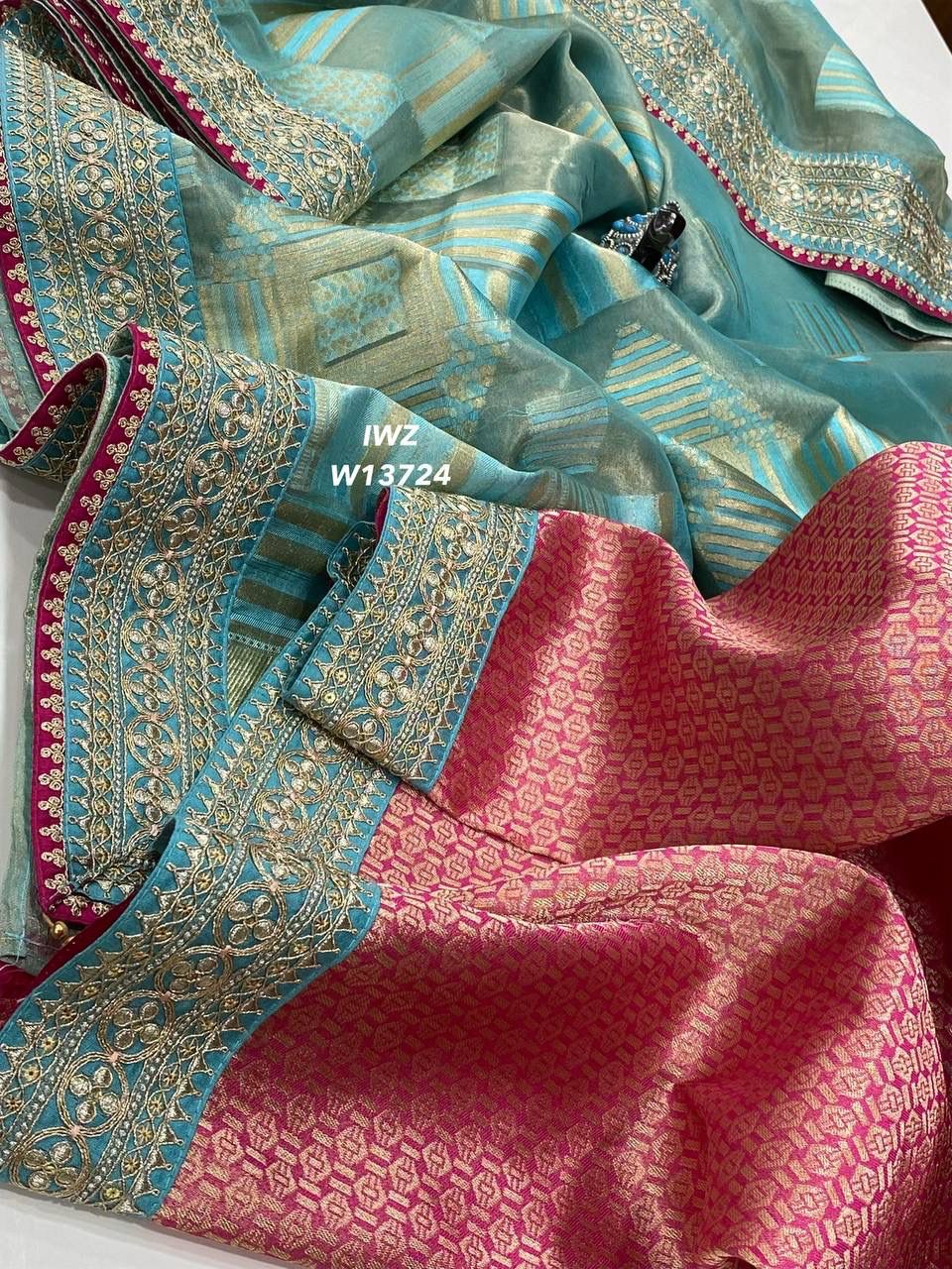 Soft Kora Silk Sarees