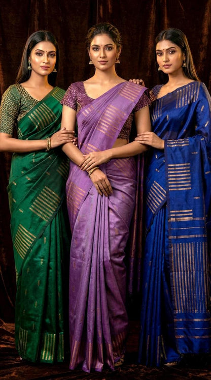 Arani Vairavoosi Soft Silk Sarees