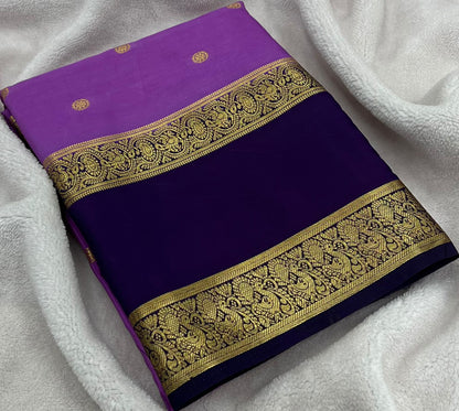 Semi Mysore Silk Sarees