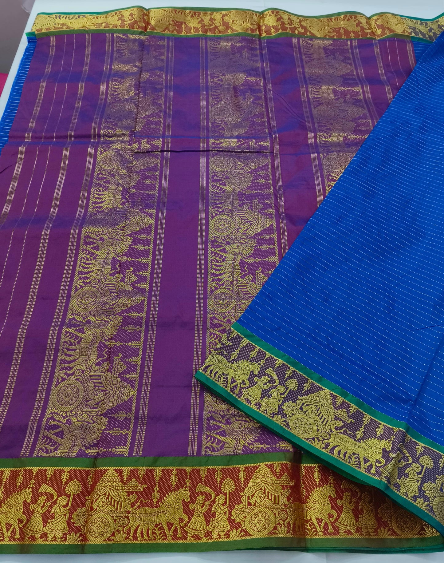 Madisar 10.5 yards Semi Silk Sarees