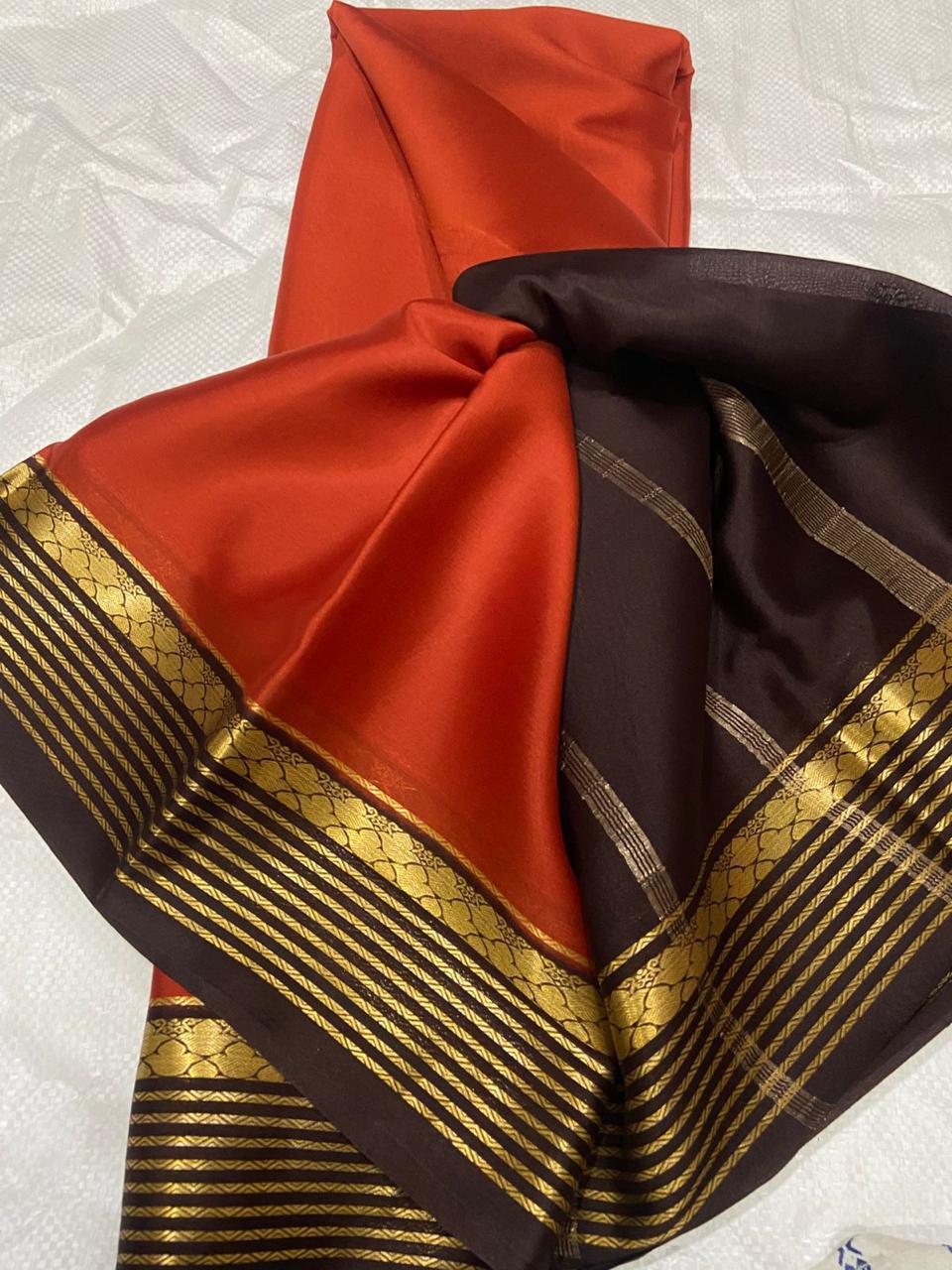Mysore Silk Sarees 60 gsm