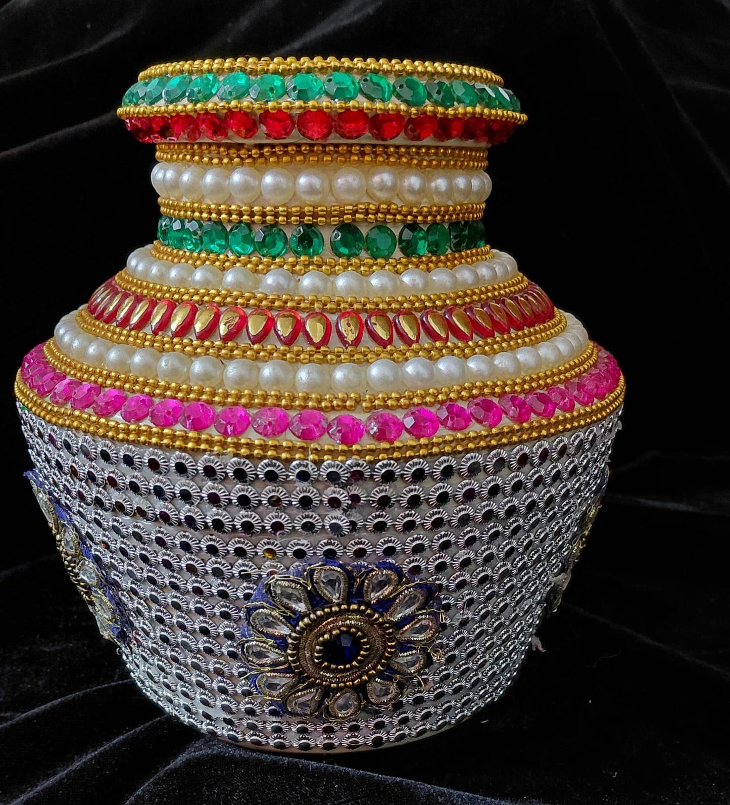 Hand Decorated Kalasam Pot