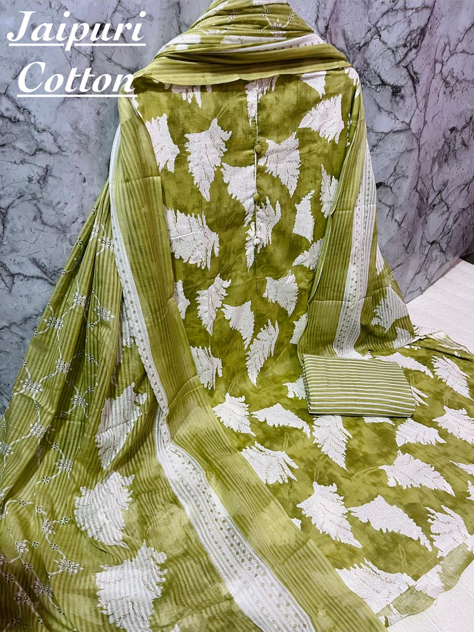Jaipur Cotton Dress Material