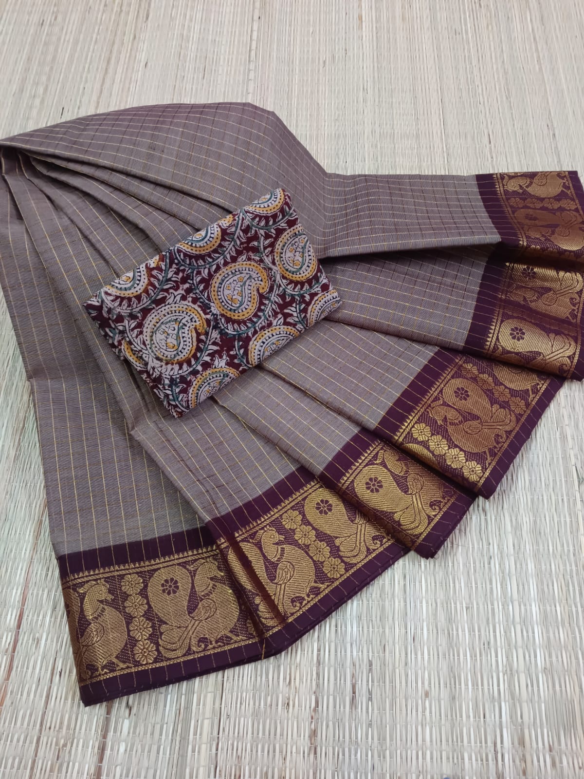 Kanchi Sungudi Cotton Sarees