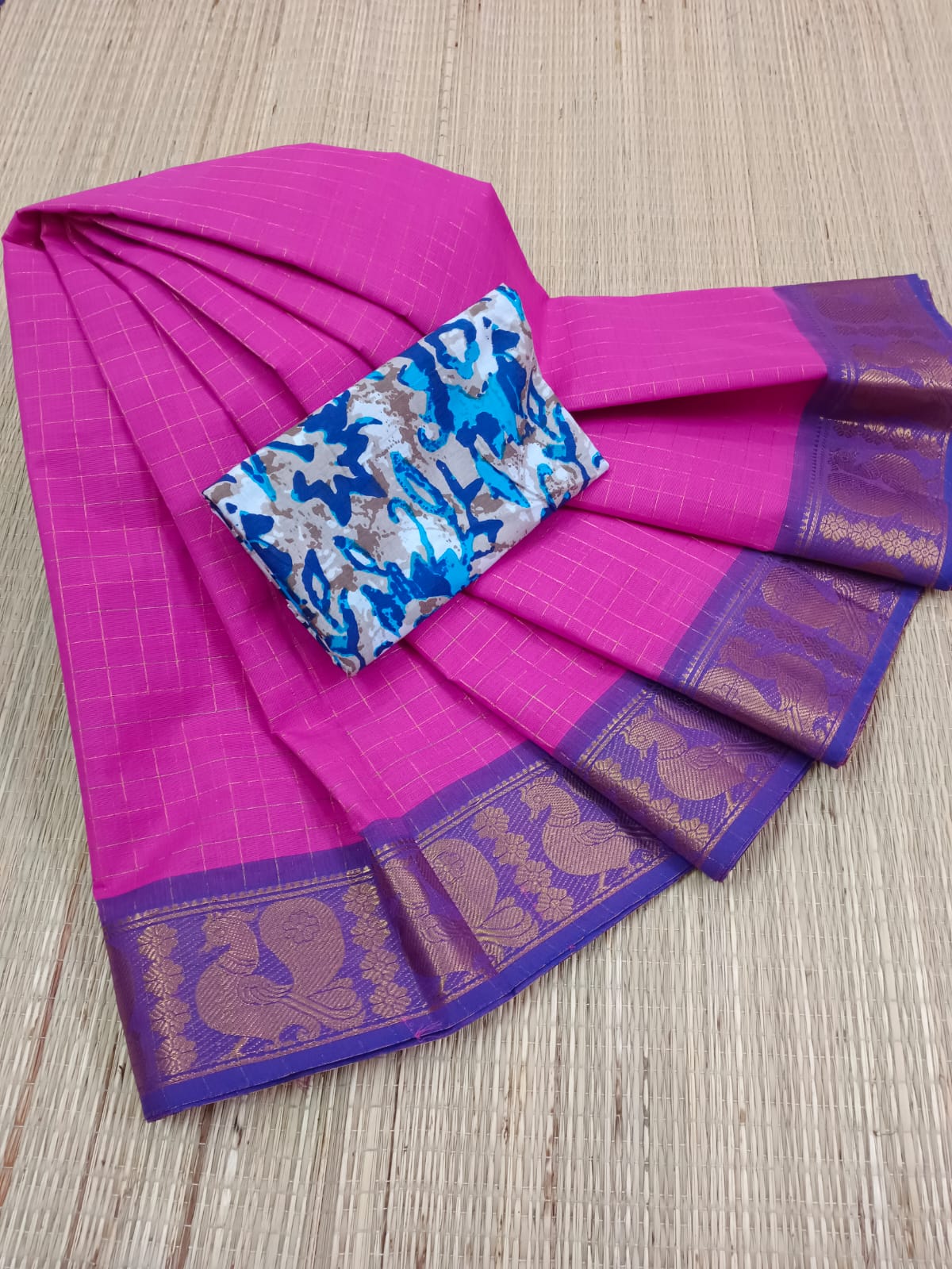 Kanchi Sungudi Cotton Sarees