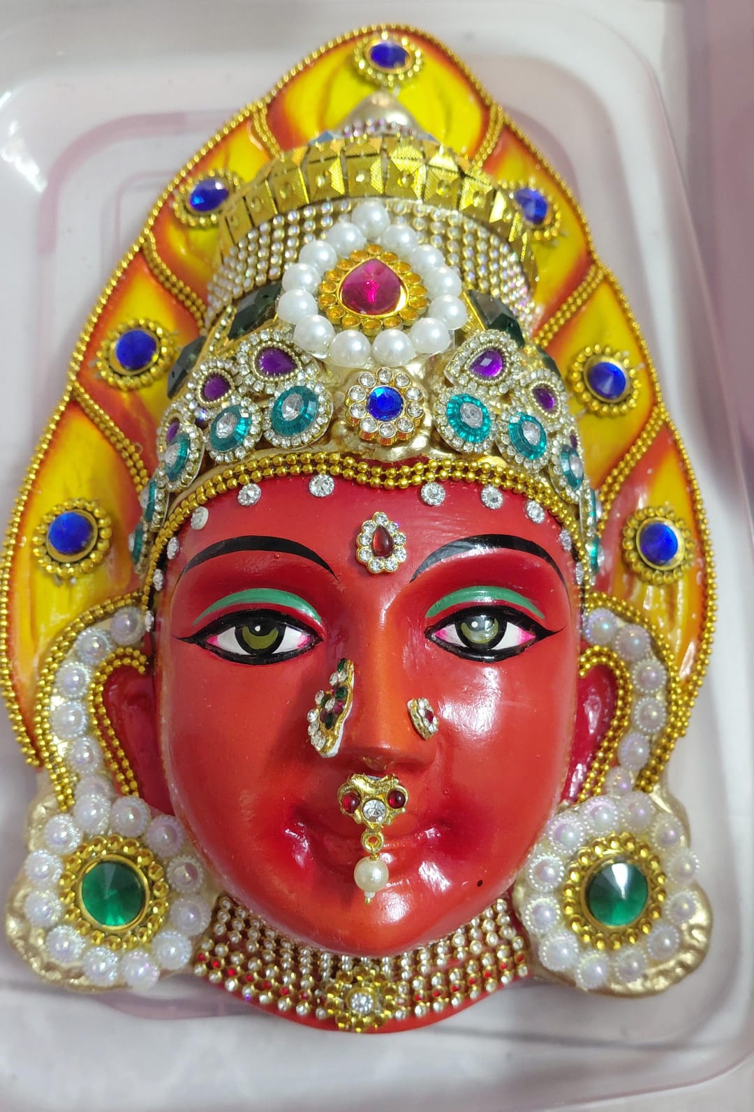 Muthumariamman/Karumariamman Face