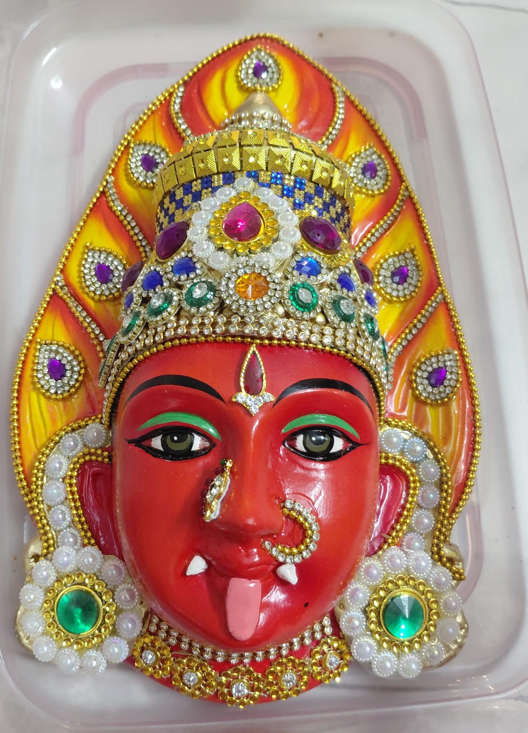 Muthumariamman/Karumariamman Face