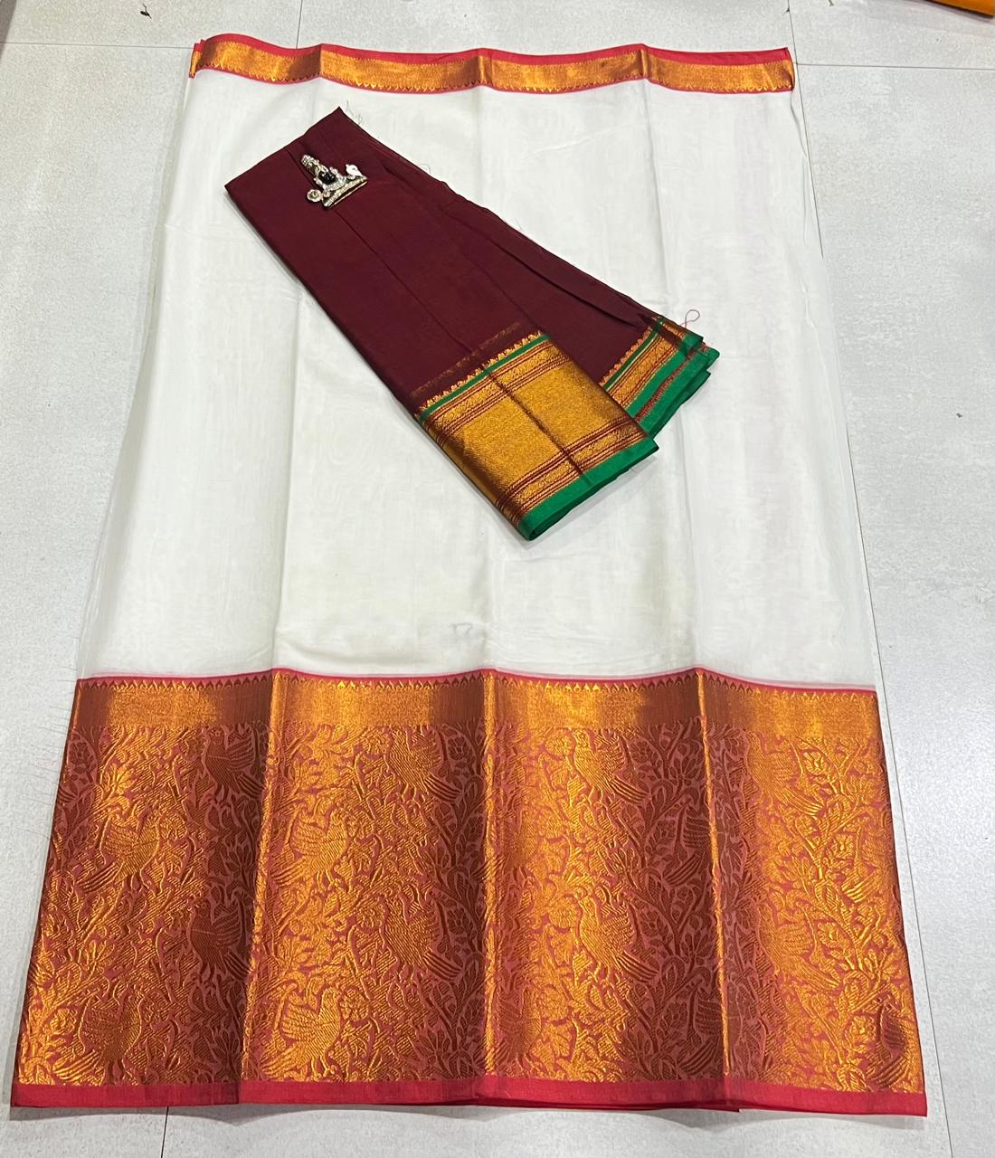 Narayanpet Half Saree Unstitched