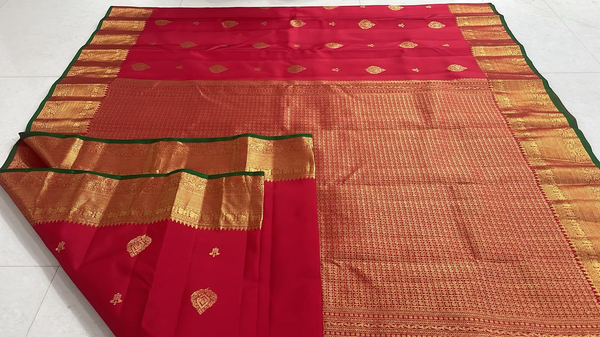 Tissue Border Kanchi Silk Sarees