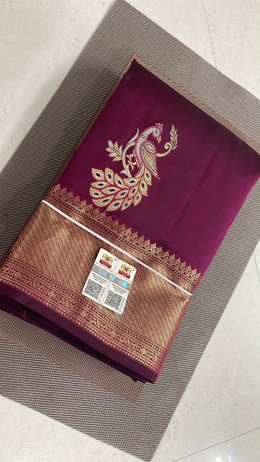 Tissue Border Kanchi Silk Sarees
