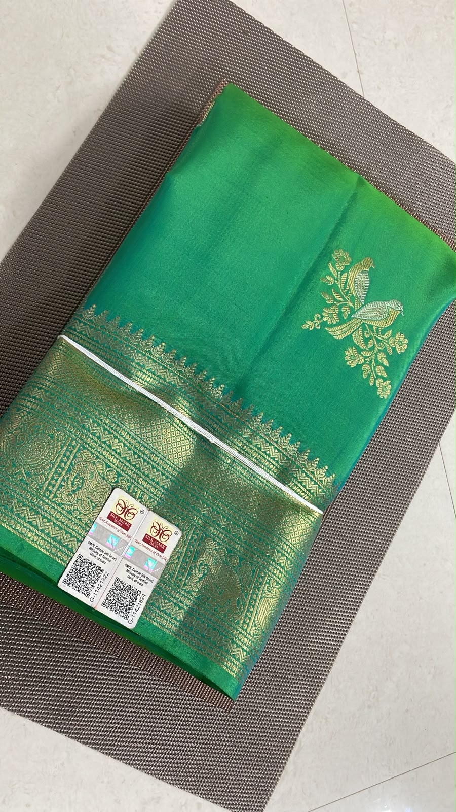 Tissue Border Kanchi Silk Sarees