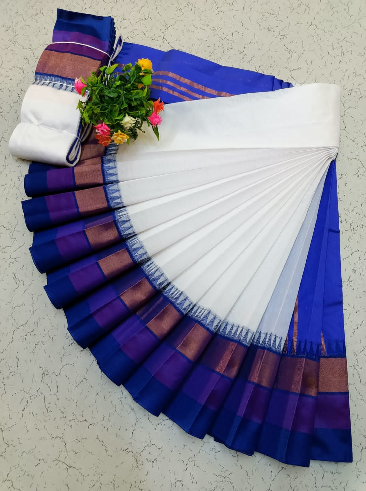 Korvai Silk Cotton Saree