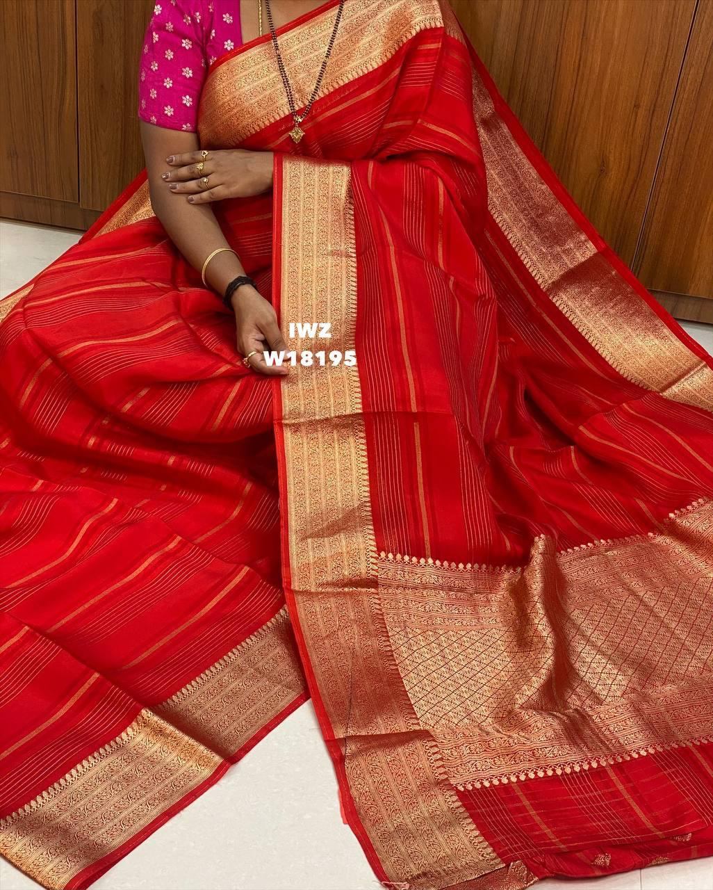 Soft Organza Silk Sarees
