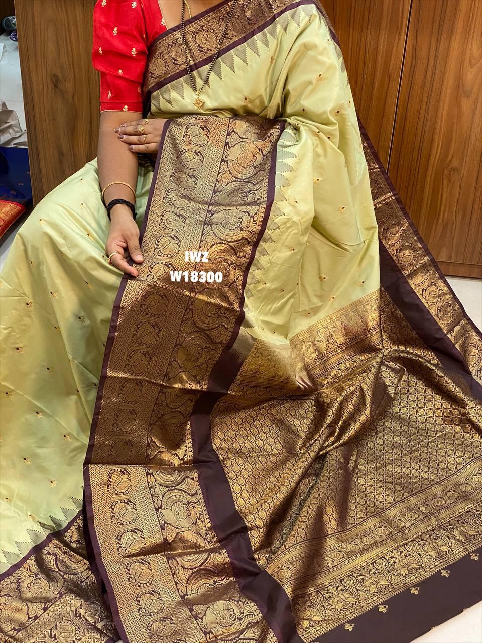 Gadwal Semi Silk Sarees