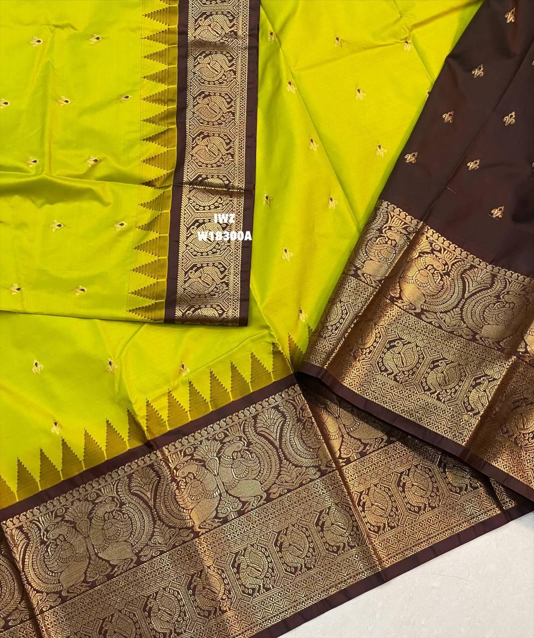 Gadwal Semi Silk Sarees