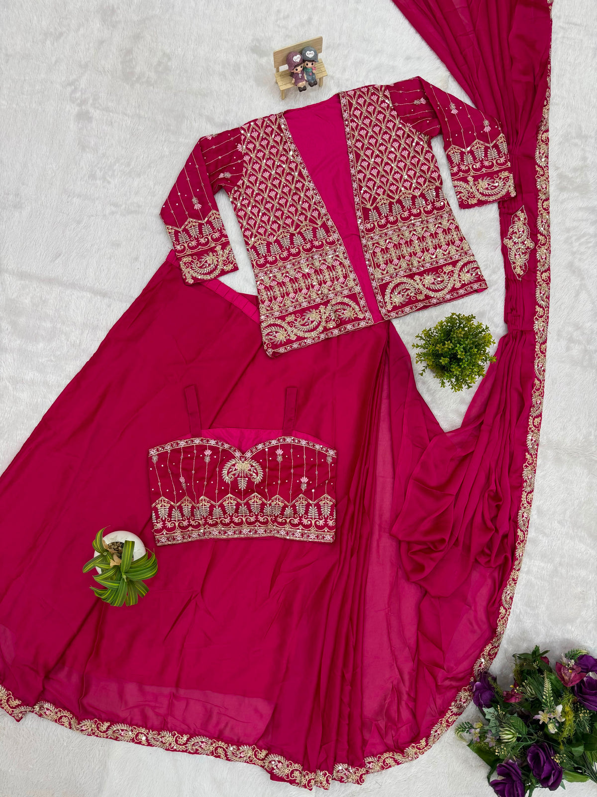 Readymade Saree Georgette
