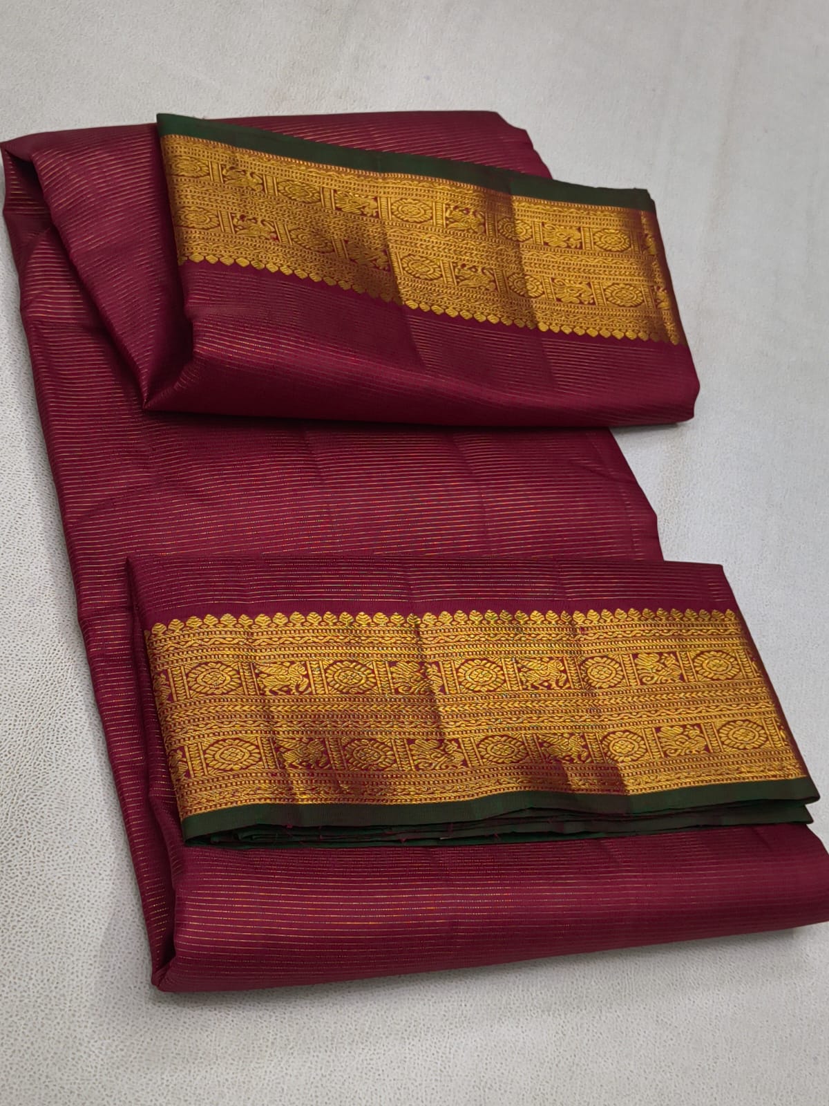 Vairavoosi Madisar Pure Kanchi Silk Sarees
