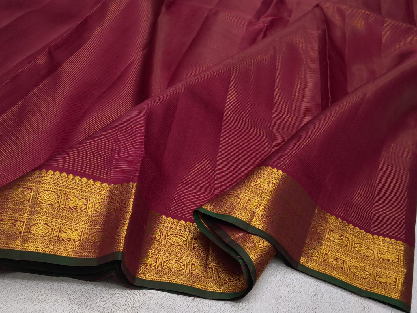 Vairavoosi Madisar Pure Kanchi Silk Sarees