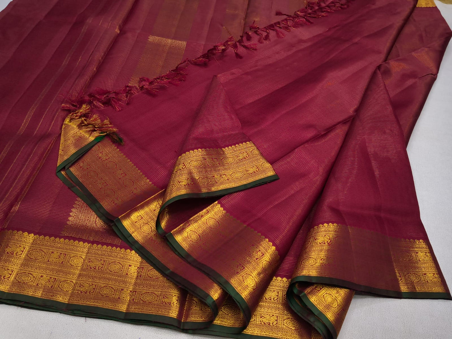 Vairavoosi Madisar Pure Kanchi Silk Sarees