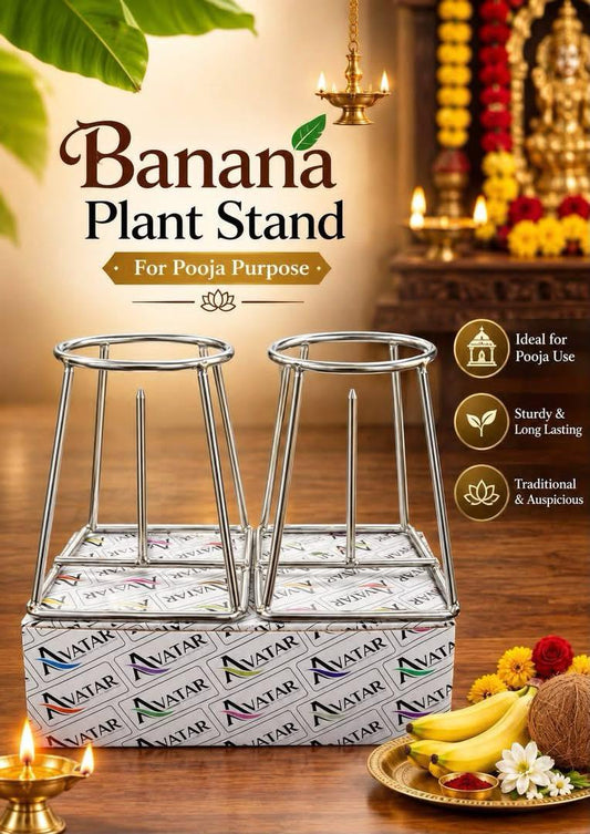 Banana Plant Holder Stainless Steel Stands