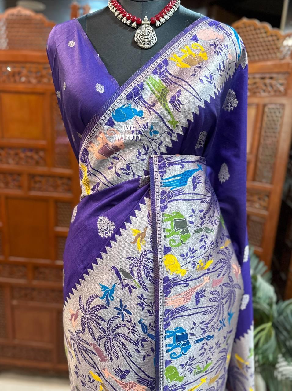 Tussar Silk Sarees