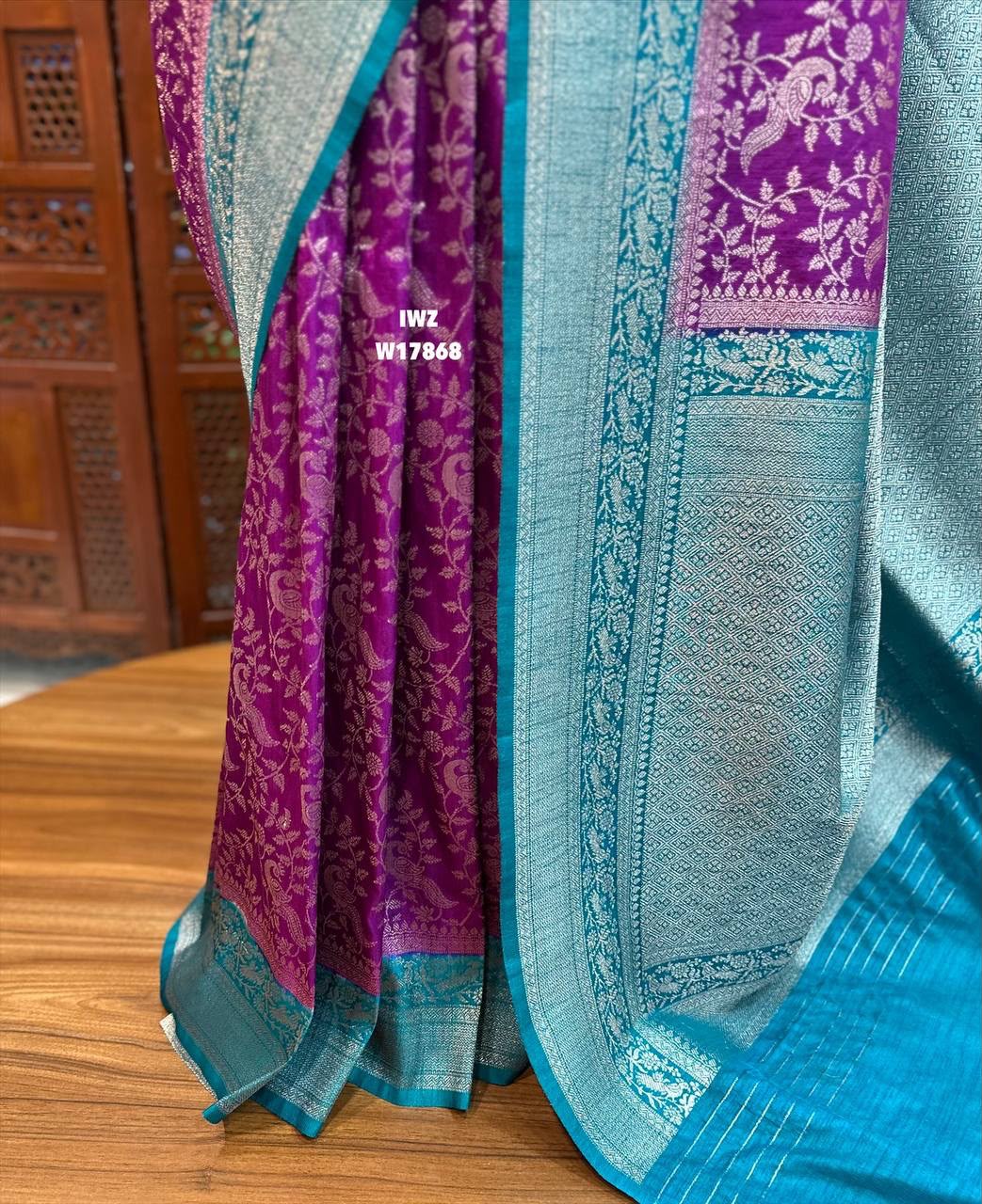 Banarasi Kanjivaram Zari Tanchui Saree