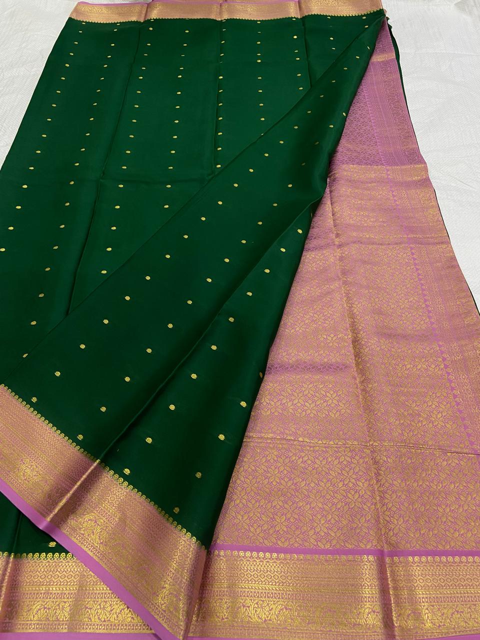 Mysore Silk  Sarees 70gsm