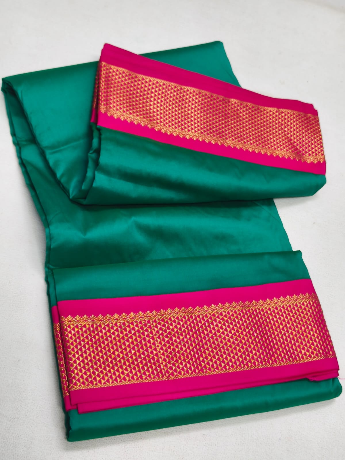 Madisar 9 yards Semi Silk Sarees