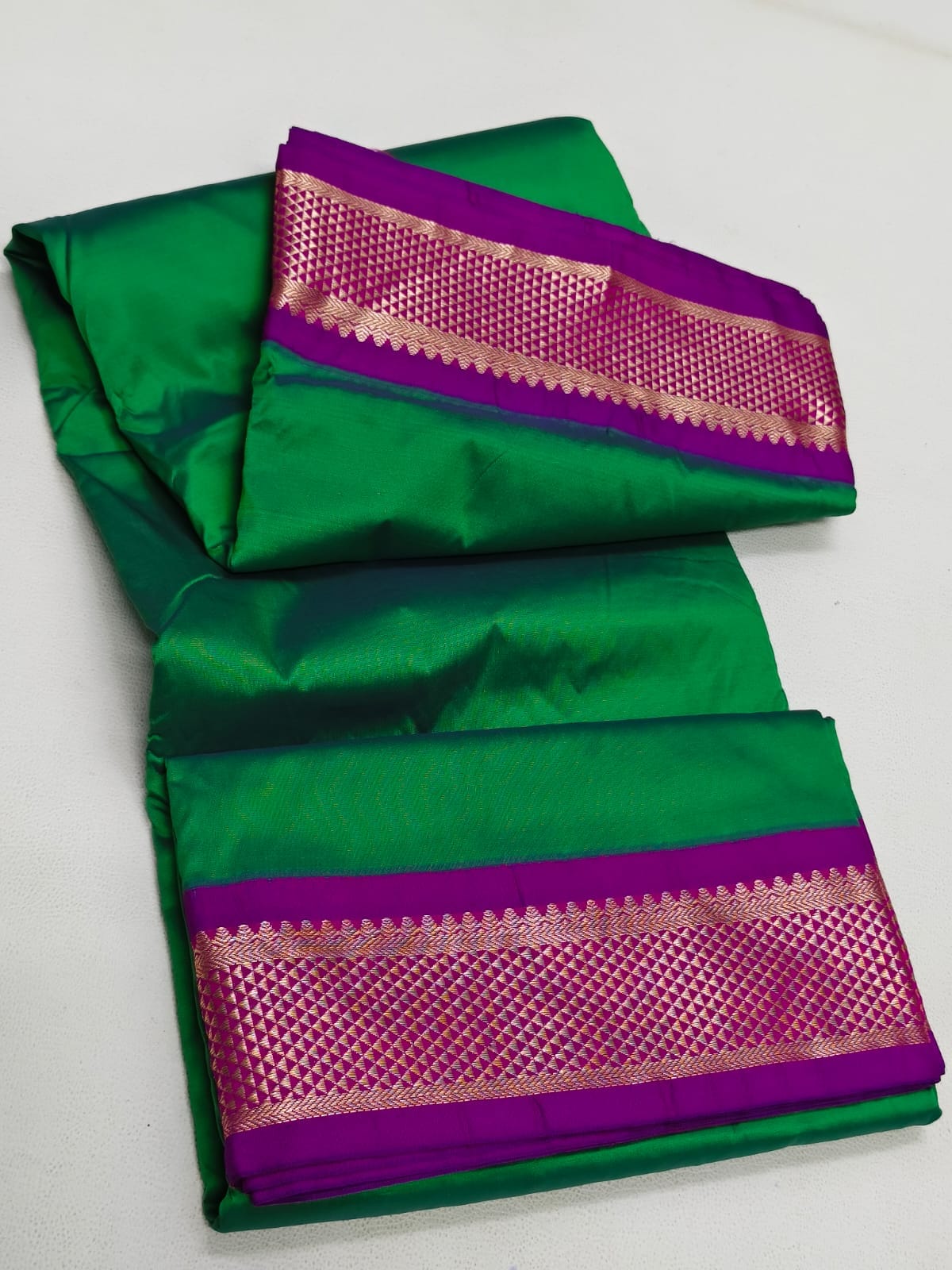 Madisar 9 yards Semi Silk Sarees
