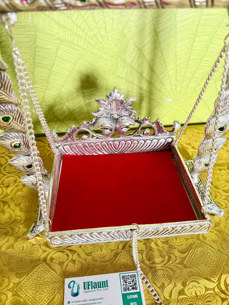 Baby Krishna German Silver Jhula