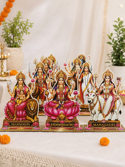 Navadurga Cutouts Set of 9