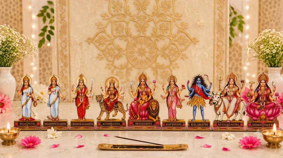 Navadurga Cutouts Set of 9