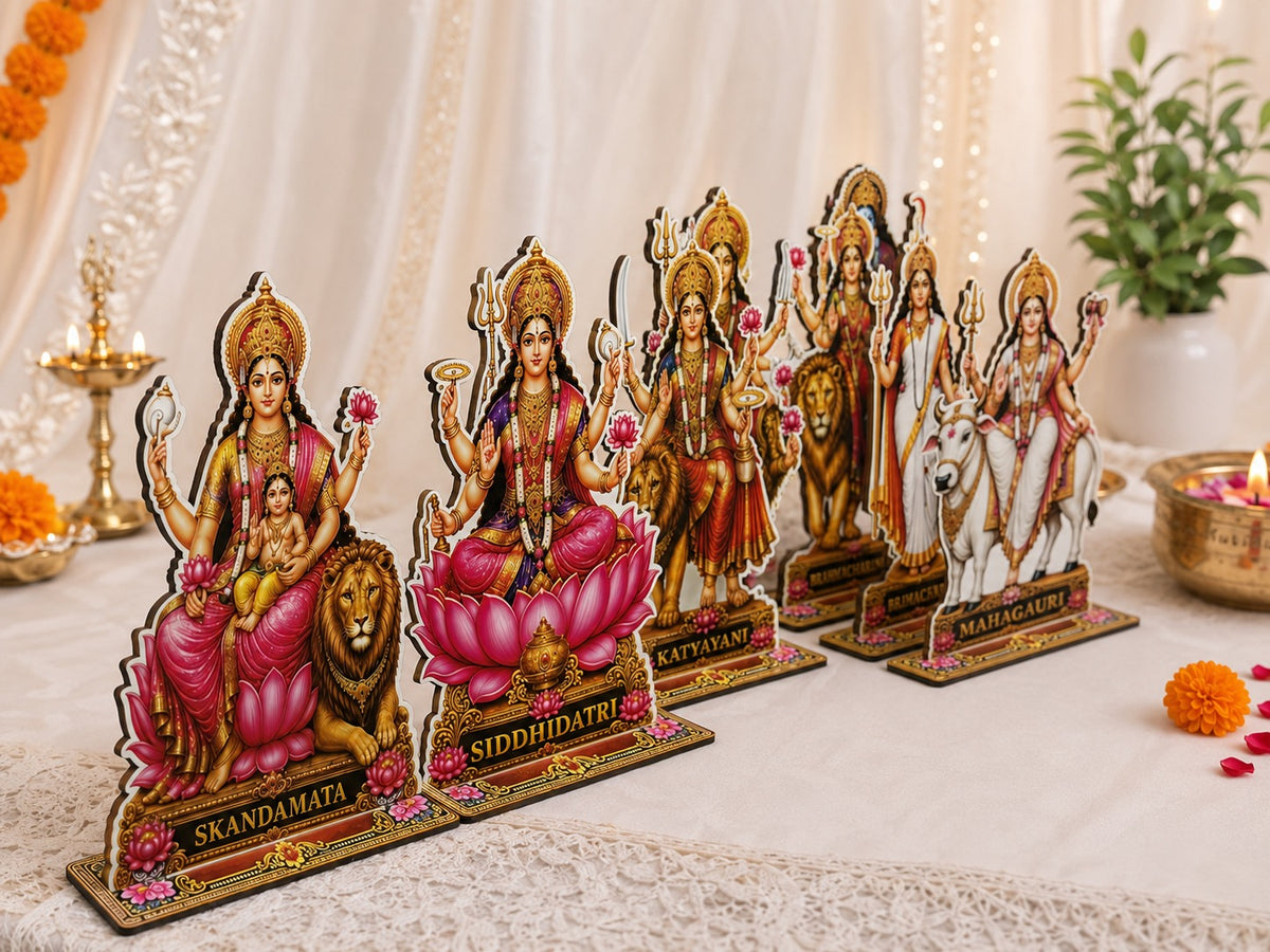 Navadurga Cutouts Set of 9